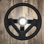 Lamborghini Jalpato 1985 Steering Wheel Restored to New Leather P4643