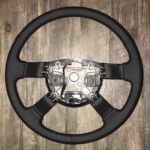 Land Rover Range Rover 2008 Steering Wheel Restored to New Leather P4976