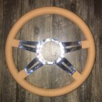 Lecarra Steering Wheel Restored to New Leather P5787