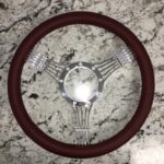 Lecarra Steering Wheel Restored to New Leather P8021