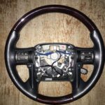 Lexus GX460 Steering Wheel Restored to New Leather and Wood P8754