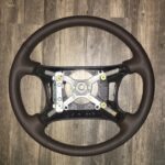 Lexus LS400 1992 Steering Wheel Restored to New Leather P6886