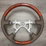 Lexus LS400 1998 2000 Steering Wheel Restored to New Leather and Wood P8787