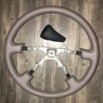 Lexus LX450 1996 Steering Wheel and Gearsift Knob Restored to New Leather P0737