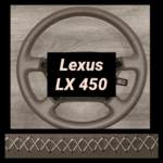 Lexus LX450 Steering Wheel Restored to New Leather P8575