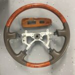 Lexus SC300 1992 Steering Wheel Restored to New Leather and Wood P8479