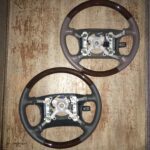 Lexus SC400 Steering Wheels Restored to New Leather and Wood P8101