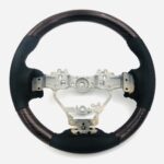 Lexus Steering Wheel Restored to New Leather and Added Carbon Fiber P2010