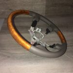Lexus Steering Wheel Restored to New Leather and Wood P2228