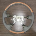 Lexus Steering Wheel Restored to New Leather and Wood P7512
