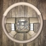 Lincoln Mark LT 2007 Steering Wheel Restored to New Leather P3842
