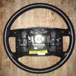 Lincoln Mark VII LSC 1992 Steering Wheel Restored to New Leather P8893