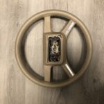 Lincoln Town Car 1989 Steering Wheel Restored to New Leather P0010