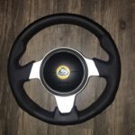 Lotus Steering Wheel Restored to New Leather P4846