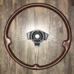 MG MGB 1964 Steering Wheel Restored to New Leather P5786