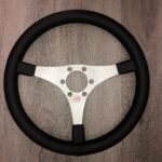 MOMO Jackie Stewart Steering Wheel Restored to New Leather P9834