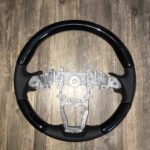 Mazda CX 9 2017 Steering Wheel Restored to New Leather and Wood P5398