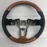 Mazda Miata MX 5 2016 2020 Steering Wheel Restored to New Leather and Wood P2199