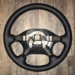 Mazda Protege 1995 Steering Wheel Restored to New Leather P1141