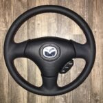 Mazda RX 7 1994 Steering Wheel Restored to New Leather P3534