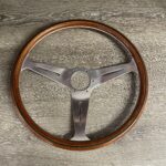 Mercedes 300 CD Nardi 1980 Steering Wheel Restored to New Wood P8164