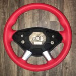 Mercedes Freight Sprinter 2018 Steering Wheel Restored to New Leather P6325