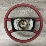 Mercedes SL 1987 Steering Wheel Restored to New Leather P2797