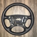 Mercedes Steering Wheel Restored to New Leather P1554