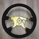Nissan 300 ZX 1991 Steering Wheel Restored to New Alcantara P8716