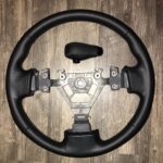 Nissan 350Z 2003 Steering Wheel and Gearshift Knob Restored to New Leather P5059
