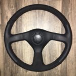 Nissan GTR Steering Wheel Restored to New Leather and Alcantara P2279