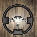 Nissan Titan 2004 Steering Wheel Restored to New Leather P7172