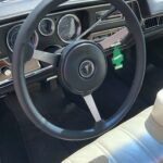 Oldsmobile Cutlass 1983 Steering Wheel Restored to New Leather P2829