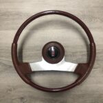Oldsmobile Hurst Cutlass 1982 Steering Wheel Restored to New Leather P0390