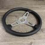 Pininfarina Azzurra 1983 Steering Wheel Restored to New Leather P7914