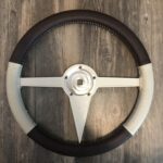 Pontiac 1967 Steering Wheel Restored to New Leather P4139
