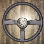 Pontiac Fiero SE 1985 Steering Wheel Restored to New Leather P5693