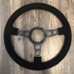 Pontiac Trans Am 1979 Steering Wheel Restored to New Alcantara P4460