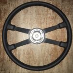 Porsche 1968 Steering Wheel Restored to New Leather P9057