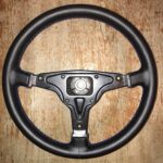 Porsche 911 1981 Steering Wheel Restored to New Leather P8824