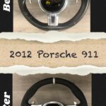 Porsche 911 2012 Steering Wheel Restored to New Leather BEFORE AFTER P1295