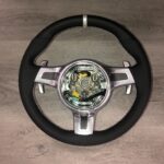Porsche 911 2012 Steering Wheel Restored to New Leather P1278