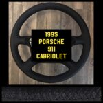 Porsche 911 Cabriolet 1995 Steering Wheel Restored to New Leather P4988