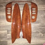 Porsche 911 Turbo 2004 Dash Trim Restored to New Wood P5068