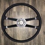 Porsche 911S 1967 Steering Wheel Restored to New Leather P2735