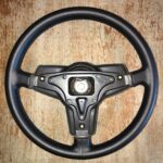 Porsche 912E 1976 Steering Wheel Restored to New Leather P7492