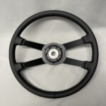 Porsche 914 1970 Steering Wheel Restored to New Leather P2578