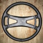 Porsche 914 1974 Steering Wheel Restored to New Leather P8774