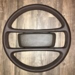 Porsche 944 1980 Steering Wheel Restored to New Leather P1609