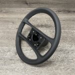 Porsche 994 1985 Steering Wheel Restored to New Leather P2741